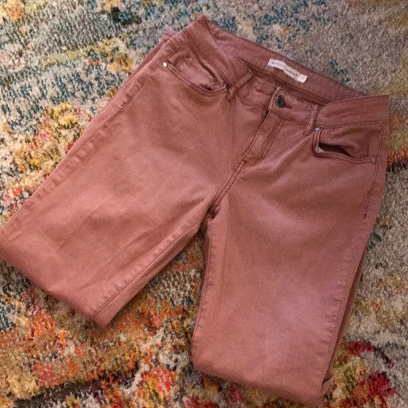Melrose and Market skinny chinos in salmon - Picture 2 of 5